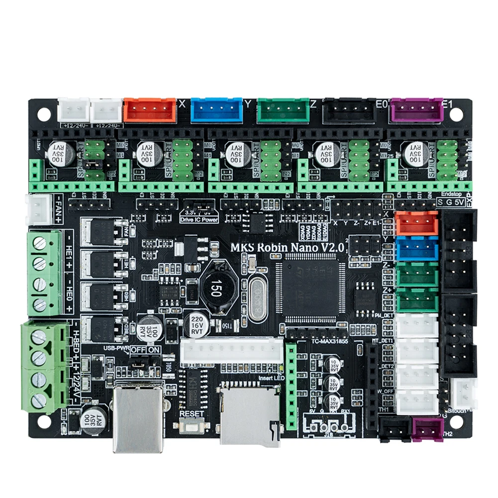 Аксессуары для 3D-принтера, панель управления, деталь принтера для Makerbase MKS Robin Nano V2.0
Аксессуары для 3D-принтера, панель управления, деталь принтера для Makerbase MKS Robin Nano V2.0