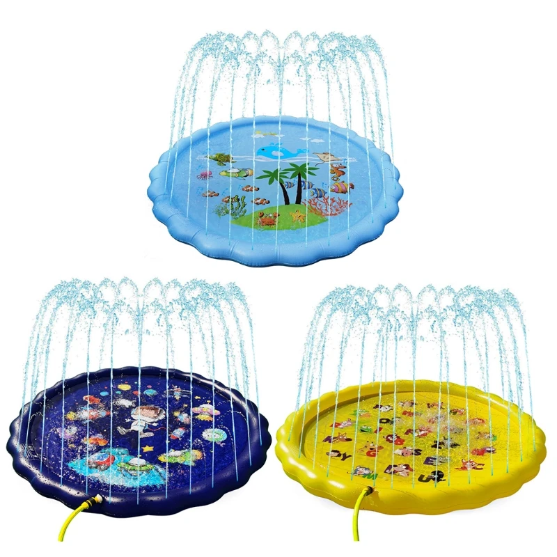 Round Inflatable Pad Fountain Swimming Pool Indoor Sprinkler Toddler Water Game Play Center for Kids Portable Children's T8NE
Round Inflatable Pad Fountain Swimming Pool Indoor Sprinkler Toddler Water Game Play Center for Kids Portable Children's T8NE