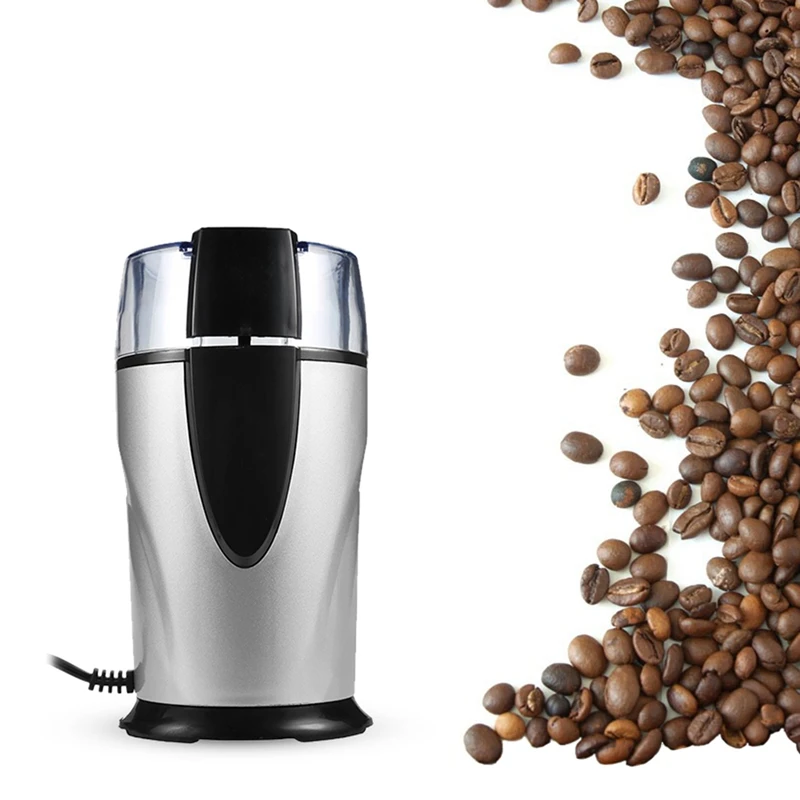 Electric Coffee Grinder Spice Maker Stainless Steel Blades Coffee Beans Mill Herbs Nuts Cafe Home Kitchen Tool Eu Plug
Electric Coffee Grinder Spice Maker Stainless Steel Blades Coffee Beans Mill Herbs Nuts Cafe Home Kitchen Tool Eu Plug