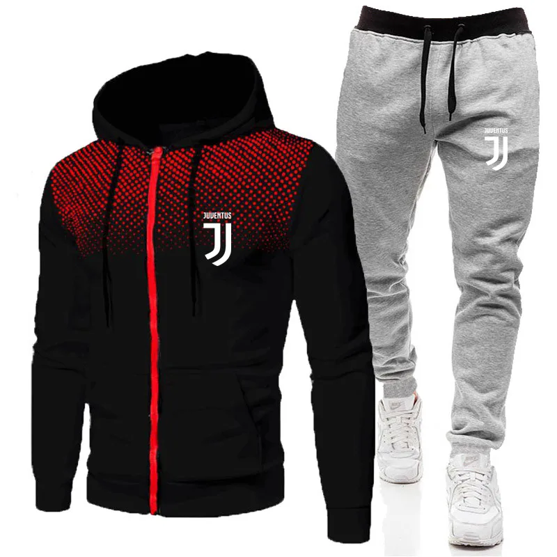 New Men's Sportswear Two-Piece Spring And Autumn Casual Zipper Jacket Sportswear + Pants Pullover Set
New Men's Sportswear Two-Piece Spring And Autumn Casual Zipper Jacket Sportswear + Pants Pullover Set