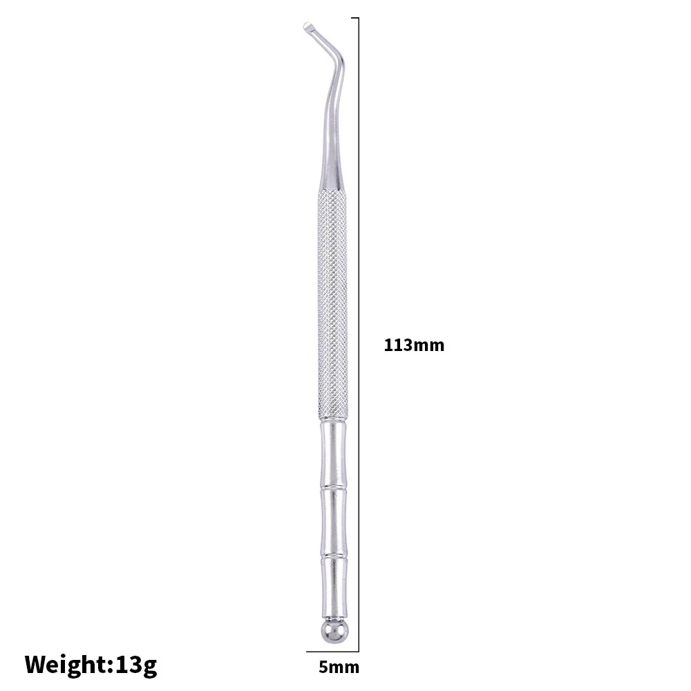 1PCS Stainless Steel Dead Skin Push Metal Finger Cuticle Pusher Remover Nail Art Clean Care Manicure Tools Spoon Trimmer
1PCS Stainless Steel Dead Skin Push Metal Finger Cuticle Pusher Remover Nail Art Clean Care Manicure Tools Spoon Trimmer