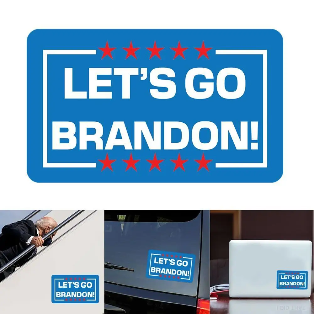 Let's Go Brandon Car Decal Decoration 3/5/10pcs Funny Car Stickers Waterproof For Car Bumper Truck Van Windshield Window Laptop 
Let's Go Brandon Car Decal Decoration 3/5/10pcs Funny Car Stickers Waterproof For Car Bumper Truck Van Windshield Window Laptop
