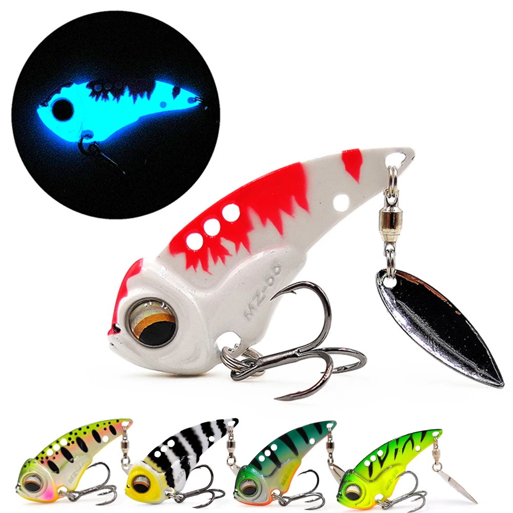 THETIME MZ55 MZ60 Metal VIB Blade Glow Cicada Lure 55mm/13g 17g Sinking Tail Spinner Baits Bibe For Bass Pike Perch Fishing Lure
THETIME MZ55 MZ60 Metal VIB Blade Glow Cicada Lure 55mm/13g 17g Sinking Tail Spinner Baits Bibe For Bass Pike Perch Fishing Lure