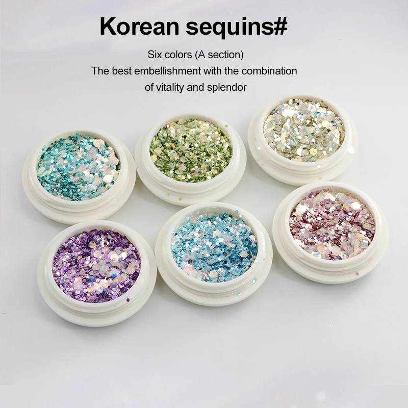 Big Glitter Mix Nails Art Glitter Powder Sequins Shine Chrome Pigment Powder Flakes Nail Accesoires Decorations For Manicure
Big Glitter Mix Nails Art Glitter Powder Sequins Shine Chrome Pigment Powder Flakes Nail Accesoires Decorations For Manicure