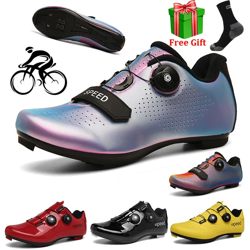 Ultralight Cycling Shoes Double Buckle Luminous Bike Self-Locking Bicycle Professional Women Sneakers Men Bicicleta
Ultralight Cycling Shoes Double Buckle Luminous Bike Self-Locking Bicycle Professional Women Sneakers Men Bicicleta