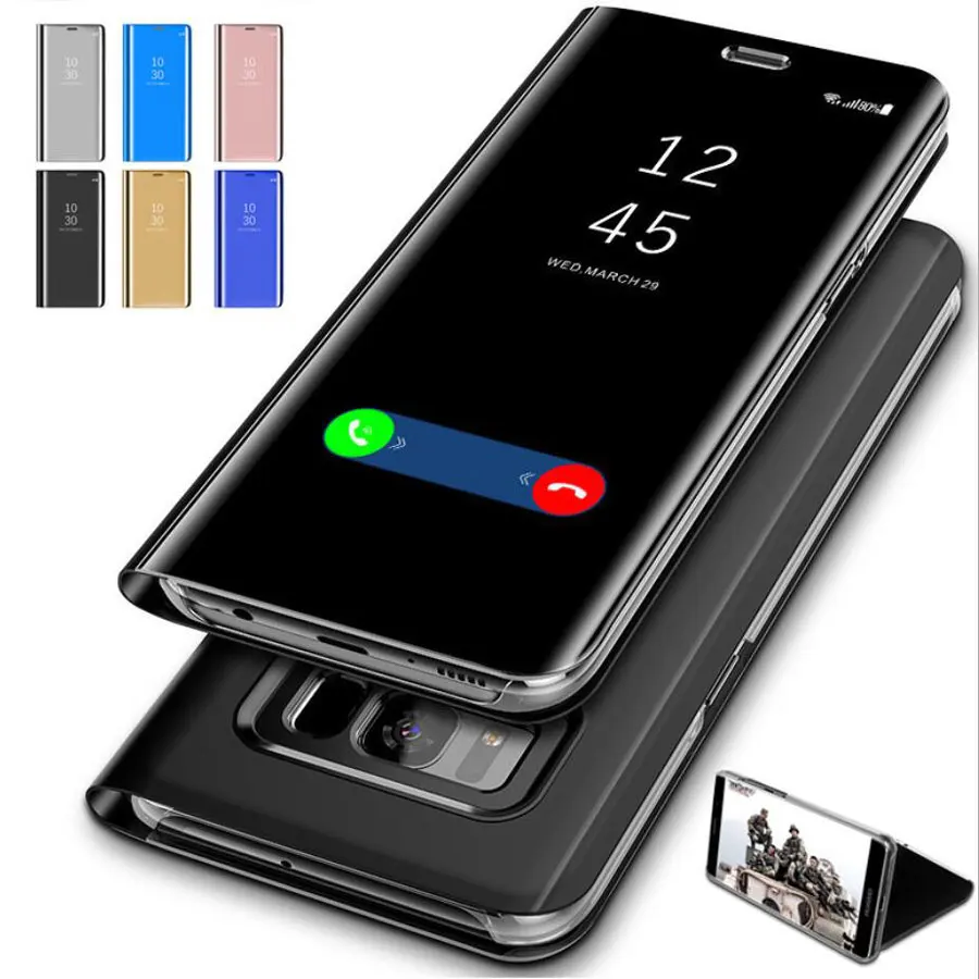 Mirror Flip Window View Case Cover for Samsung Galaxy S20 S10 Lite S9 S8 Plus S20 Ultra Note 9 8 10 20 Stand Leather Coque Funda
Mirror Flip Window View Case Cover for Samsung Galaxy S20 S10 Lite S9 S8 Plus S20 Ultra Note 9 8 10 20 Stand Leather Coque Funda