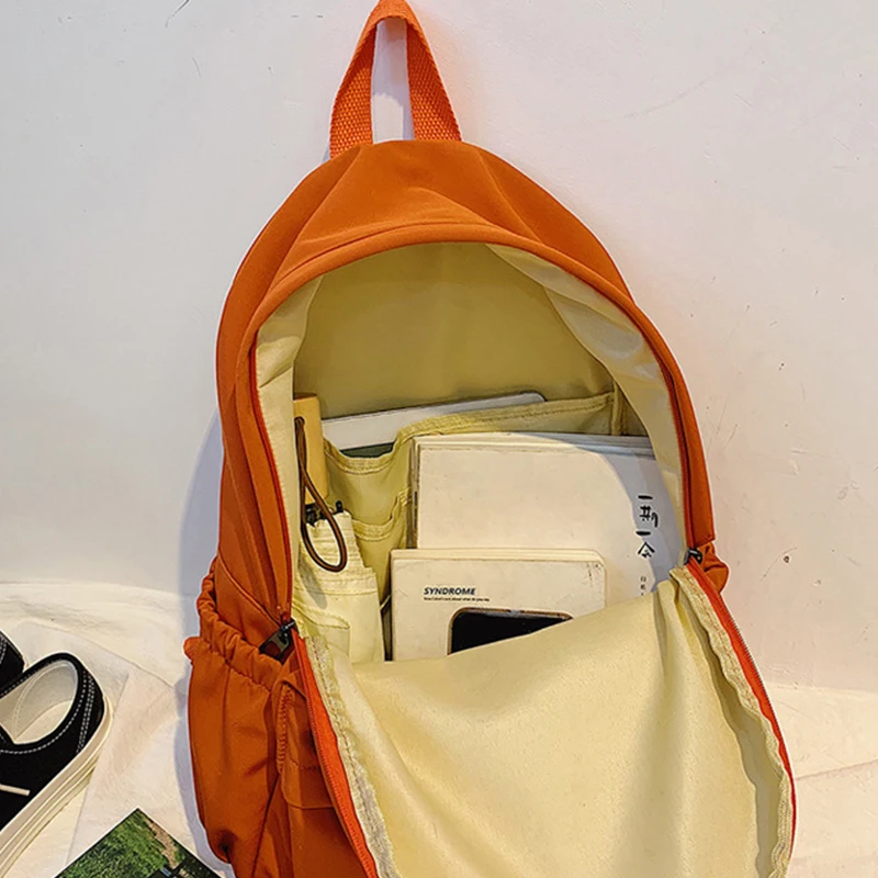 Рюкзак женский тканевый водонепроницаемый с несколькими карманами | Багаж и