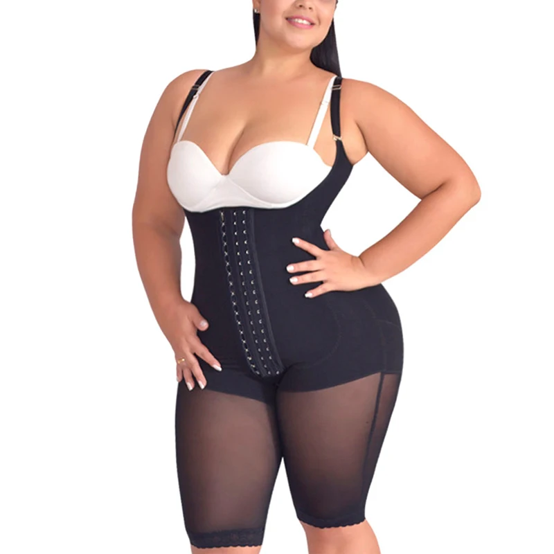 Women Post Liposuction Stitching Lace Body Shaper Waist Trainer Short Sleeve Front Closure Bodysuit Hook-Eye Fajas Colombianas
Women Post Liposuction Stitching Lace Body Shaper Waist Trainer Short Sleeve Front Closure Bodysuit Hook-Eye Fajas Colombianas