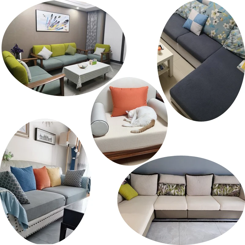 funiture protector Jacquard thick sofa cushion cover Corner sofa seat cushion slipcover elastic solid color couch cover
funiture protector Jacquard thick sofa cushion cover Corner sofa seat cushion slipcover elastic solid color couch cover
