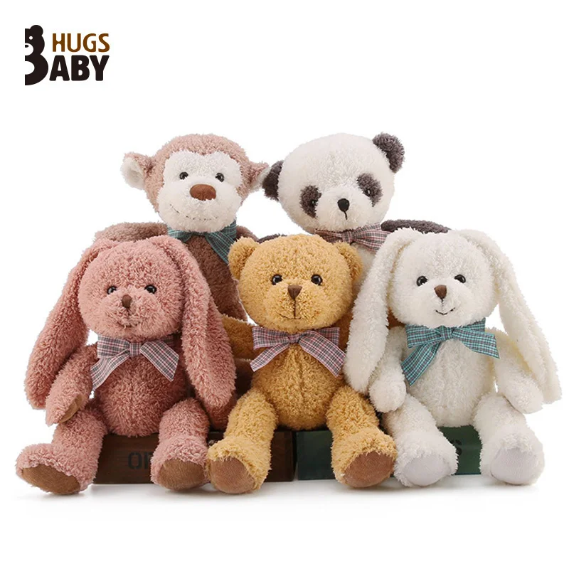 Cartoon Original forest animals plush toys Lovely Panda monkey dog bear rabbit Stuffed toy doll for kids Birthday Christmas Gift
Cartoon Original forest animals plush toys Lovely Panda monkey dog bear rabbit Stuffed toy doll for kids Birthday Christmas Gift