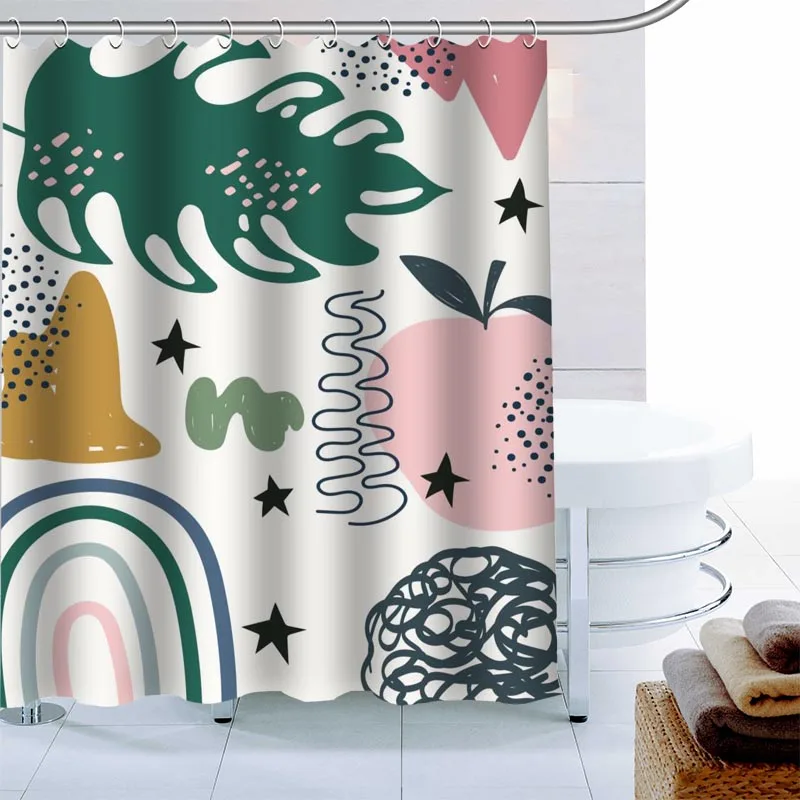 Hand Painted European Pattern Decor Shower Curtain Waterproof Mildew Proof Bath Curtain Polyester Fabric Bathroom Curtain 0603
Hand Painted European Pattern Decor Shower Curtain Waterproof Mildew Proof Bath Curtain Polyester Fabric Bathroom Curtain 0603