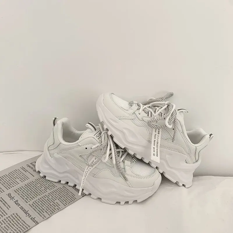 New Sneakers Women Fashion Thick Bottom Womens Platform Breathable Sneakers Spring Shoes Woman Casual Shoes Zapatos De Mujer
New Sneakers Women Fashion Thick Bottom Womens Platform Breathable Sneakers Spring Shoes Woman Casual Shoes Zapatos De Mujer