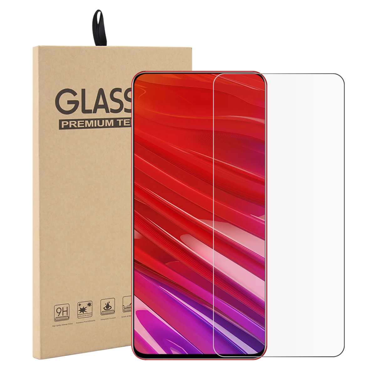 Закаленное стекло для lenovo Z5 Pro GT Premium 9H 2.5D Взрывозащищенная защитная пленка экрана