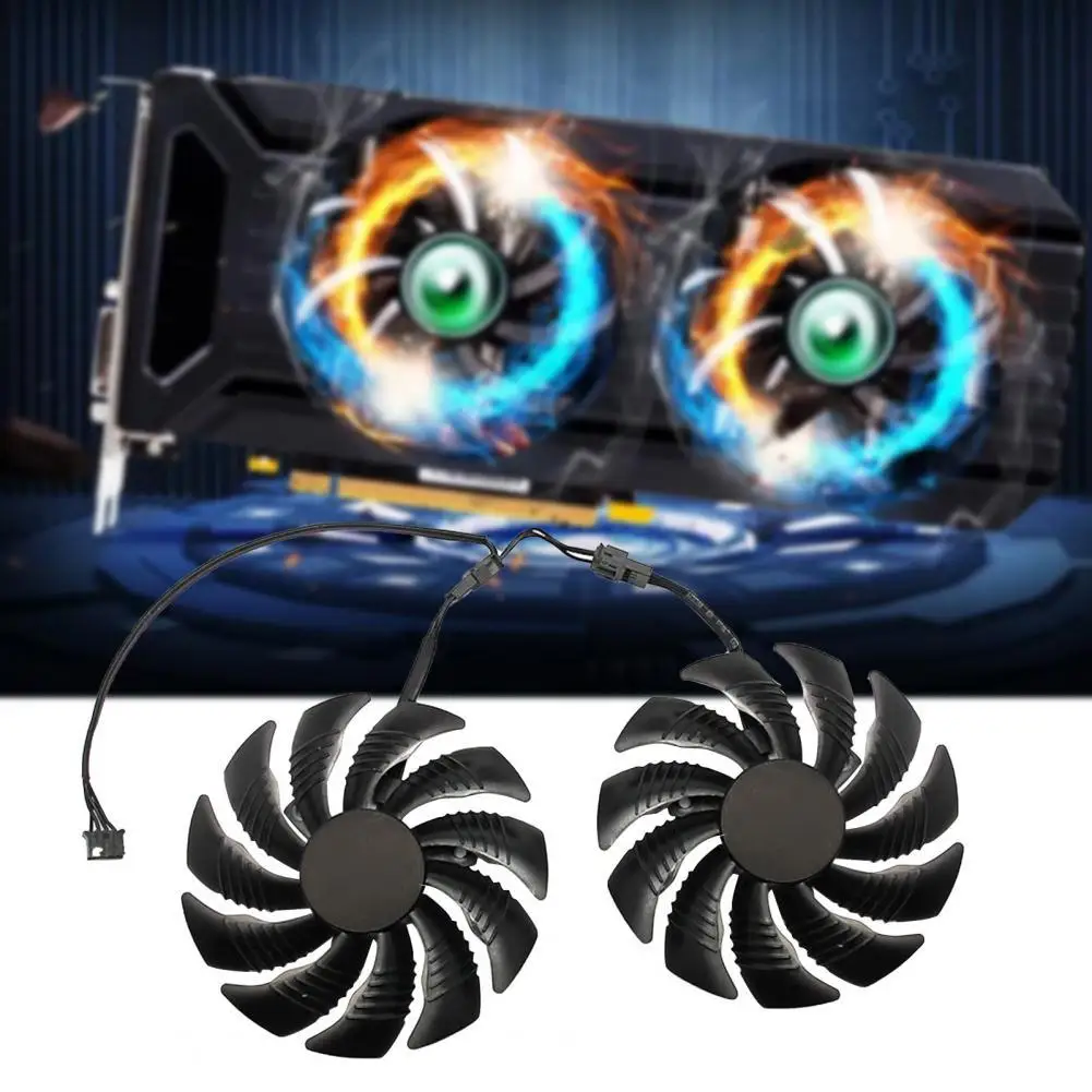 1/2 Pcs T129215SU Cooling Fan Quick Cooling ABS 85mm 4Pin Low Noise Graphics Card Heatsink Cooler for GTX-1050 1060 1070 RX580
1/2 Pcs T129215SU Cooling Fan Quick Cooling ABS 85mm 4Pin Low Noise Graphics Card Heatsink Cooler for GTX-1050 1060 1070 RX580