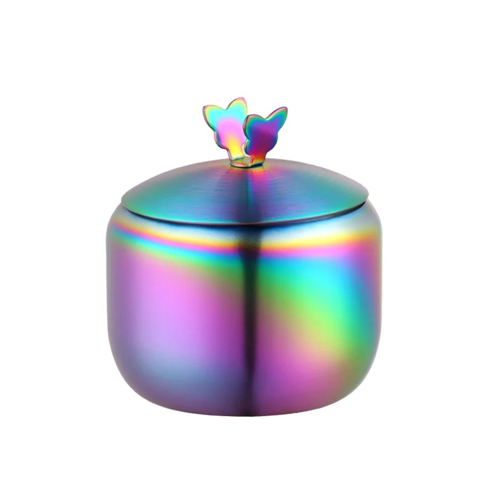 Kitchen Tool Stainless Steel Seasoning Condiment Pot Lovely Design Spice Salt Sugar Container Pepper Jar Tool with Lid and Spoon
Kitchen Tool Stainless Steel Seasoning Condiment Pot Lovely Design Spice Salt Sugar Container Pepper Jar Tool with Lid and Spoon