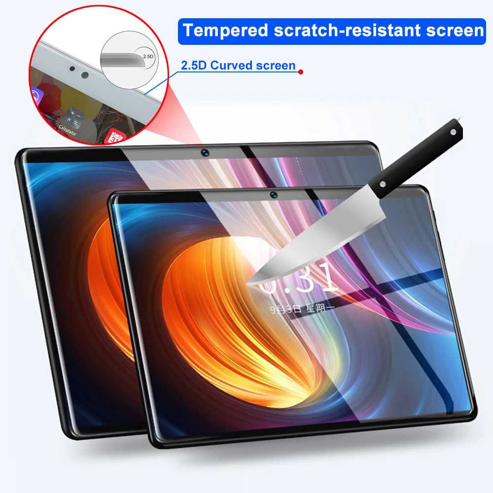

Gift 64GB TF Dual SIM Card Tablet 10 Inch S119 MID PC Global Bluetooth 3g Wifi Phablet Android 9.0 Core 2.5D Tablet CE Band 32GB