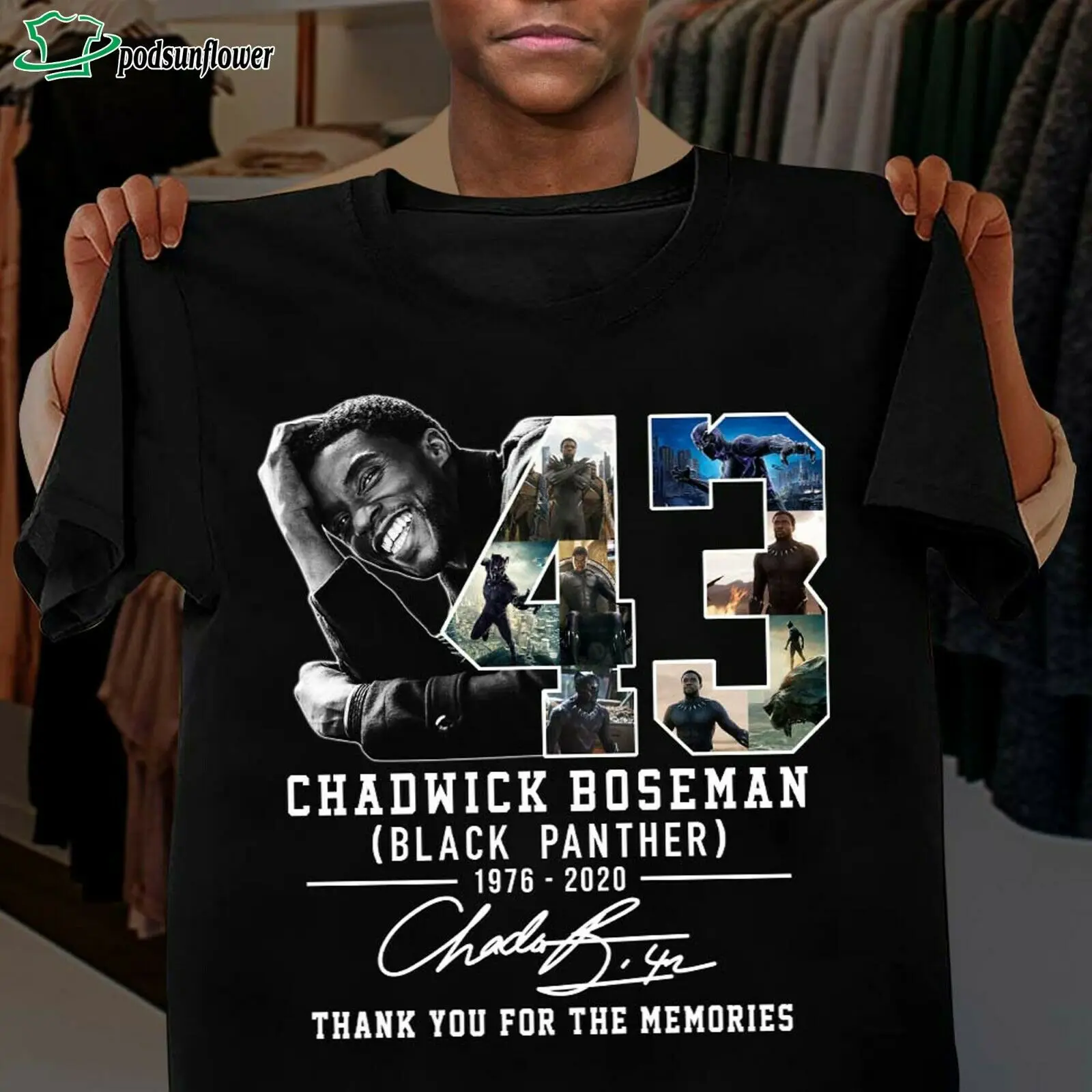 Men'S T-Shirt Rip Panther Chadwick Boseman Wakanda Forever Thank You For Memories Shirt
Men'S T-Shirt Rip Panther Chadwick Boseman Wakanda Forever Thank You For Memories Shirt