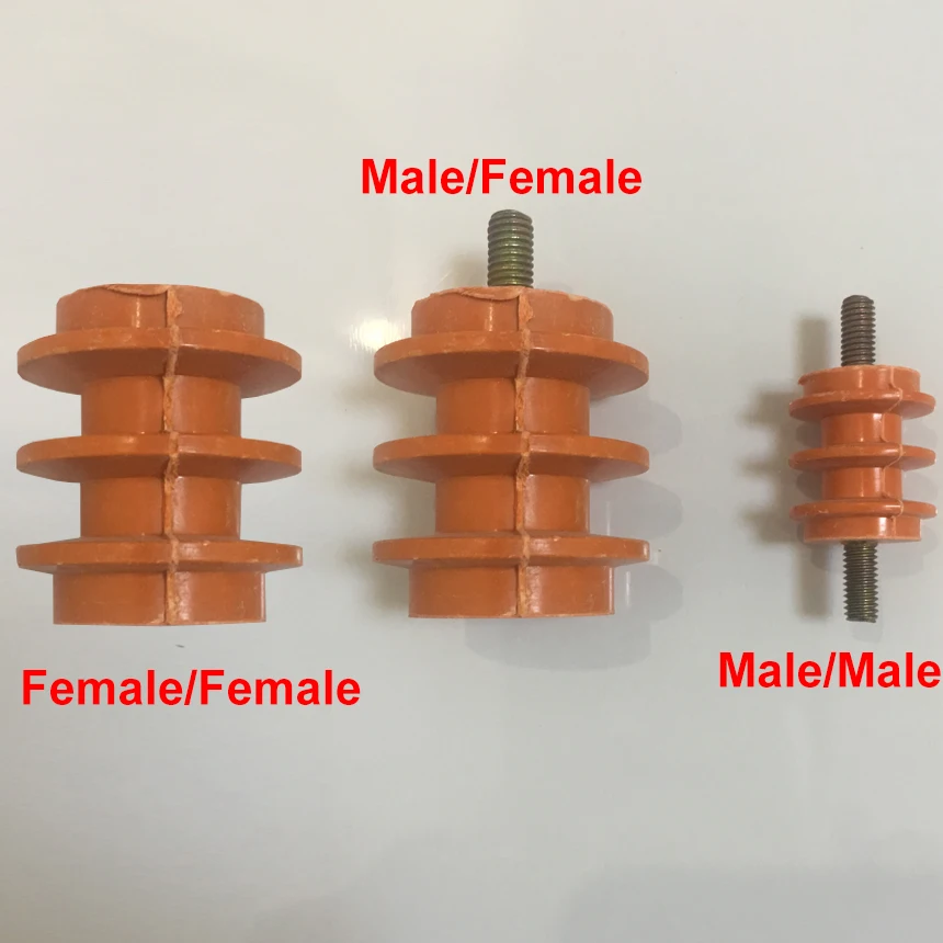 50*50mm 50x50mm M8 M10 Screw Nut Two One Male Female Thread Insulation Connector Supporter Enhanced Resistance Busbar Insulator
50*50mm 50x50mm M8 M10 Screw Nut Two One Male Female Thread Insulation Connector Supporter Enhanced Resistance Busbar Insulator