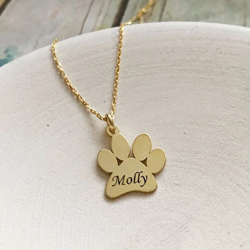Dog Cat Paw Claw Pendant Custom Necklace for Women Men Stainless Steel Gold Color Personalized Chain Necklaces Jewelry Gift
Dog Cat Paw Claw Pendant Custom Necklace for Women Men Stainless Steel Gold Color Personalized Chain Necklaces Jewelry Gift