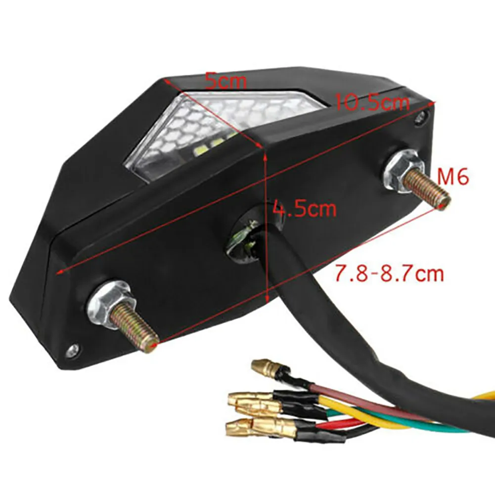 License Plate Tail Light Motorcycle Multifunctional Red Amber Turn Signals Universal Waterproof
License Plate Tail Light Motorcycle Multifunctional Red Amber Turn Signals Universal Waterproof
