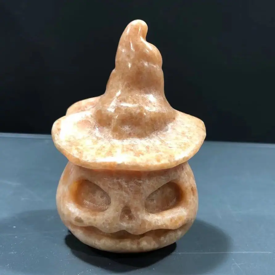 Natural Crystal Jade, Hand-Carved Statues, Pumpkin Wizard Hats, Reiki Home Decor Halloween Gifts
Natural Crystal Jade, Hand-Carved Statues, Pumpkin Wizard Hats, Reiki Home Decor Halloween Gifts