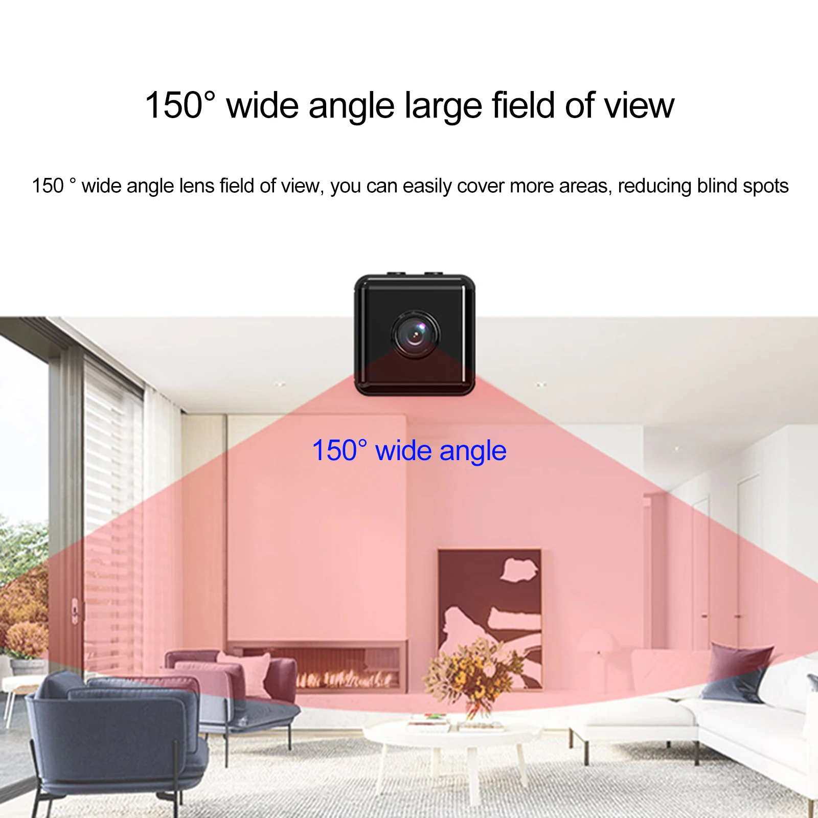 Беспроводная Wi-Fi камера-телефон с разрешением 1080P, умная камера наблюдения с Wi-Fi для домашних животных, портативная Небольшая Камера HD для ня...
Беспроводная Wi-Fi камера-телефон с разрешением 1080P, умная камера наблюдения с Wi-Fi для домашних животных, портативная Небольшая Камера HD для ня...