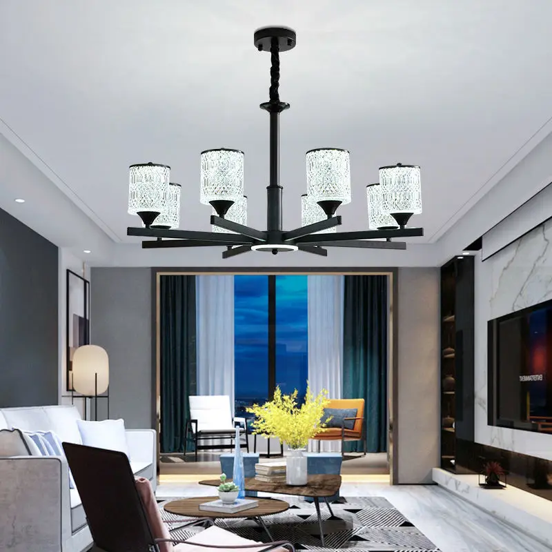 New household chandelier, Nordic creative sealing mask, dining room bedroom lamp, living room lamp, 3-color dimming led
New household chandelier, Nordic creative sealing mask, dining room bedroom lamp, living room lamp, 3-color dimming led