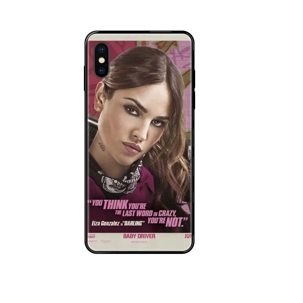 Для Xiaomi Redmi Note 4 5 5A 6 7 8T 9 9S Pro Max мягкие горячие продажи Funda Baby Driver Ansel Elgort | Мобильные