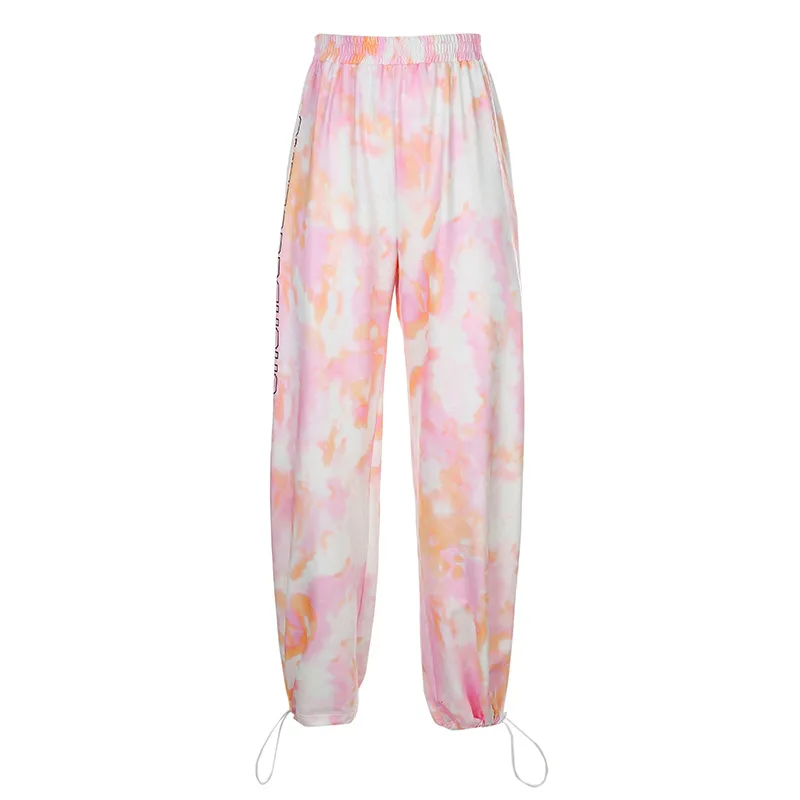 Autumn 2020 new letter-print loose-fitting feet elasticities high waist tie-dyed underwear pants
Autumn 2020 new letter-print loose-fitting feet elasticities high waist tie-dyed underwear pants