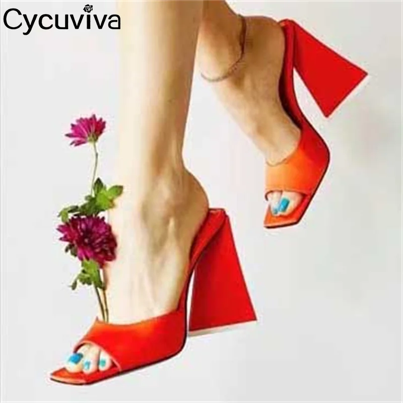 High-quality Super High Heels Slippers Women Rhinestones Square Open Toe Runway Sexy Party Shoes 2022 Summer Nightclub Mules
High-quality Super High Heels Slippers Women Rhinestones Square Open Toe Runway Sexy Party Shoes 2022 Summer Nightclub Mules
