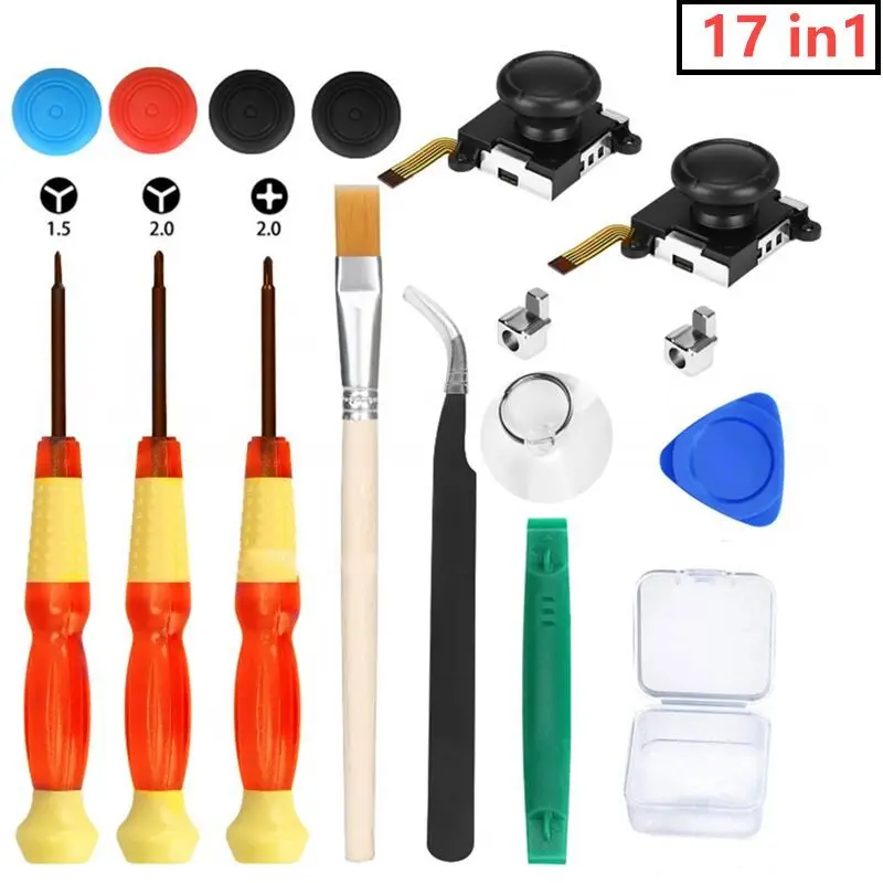 1 Set 3D Joystick Rocker Stick Disassemble Repair Tool for Switch Game Handle
1 Set 3D Joystick Rocker Stick Disassemble Repair Tool for Switch Game Handle