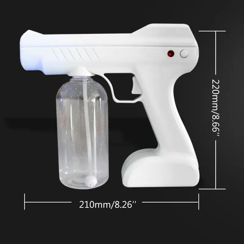 Handheld Electric Nano Atomization Fogger Cordless Li-ion Battery Disinfection Sprayer Sanitizing Machine
Handheld Electric Nano Atomization Fogger Cordless Li-ion Battery Disinfection Sprayer Sanitizing Machine