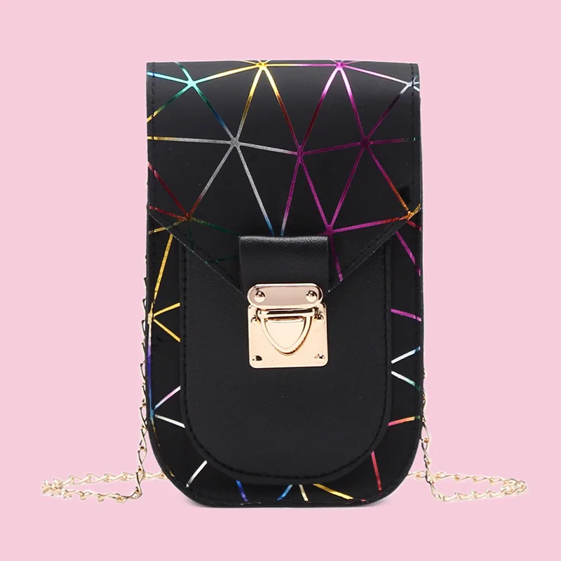 Women Fashion All-match Mobile Phone Bag Female 2021 New Laser Texture Western Style Simple Messenger Crossbody Bag
Women Fashion All-match Mobile Phone Bag Female 2021 New Laser Texture Western Style Simple Messenger Crossbody Bag