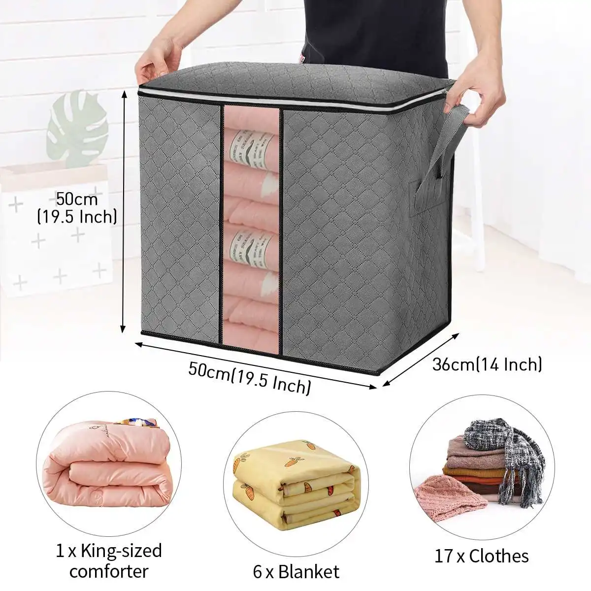 4pcs/set Clothes Quilt Storage Bag Blanket Closet Sweater Organizer Box Sorting Pouches Clothes Cabinet Container Travel Home
4pcs/set Clothes Quilt Storage Bag Blanket Closet Sweater Organizer Box Sorting Pouches Clothes Cabinet Container Travel Home