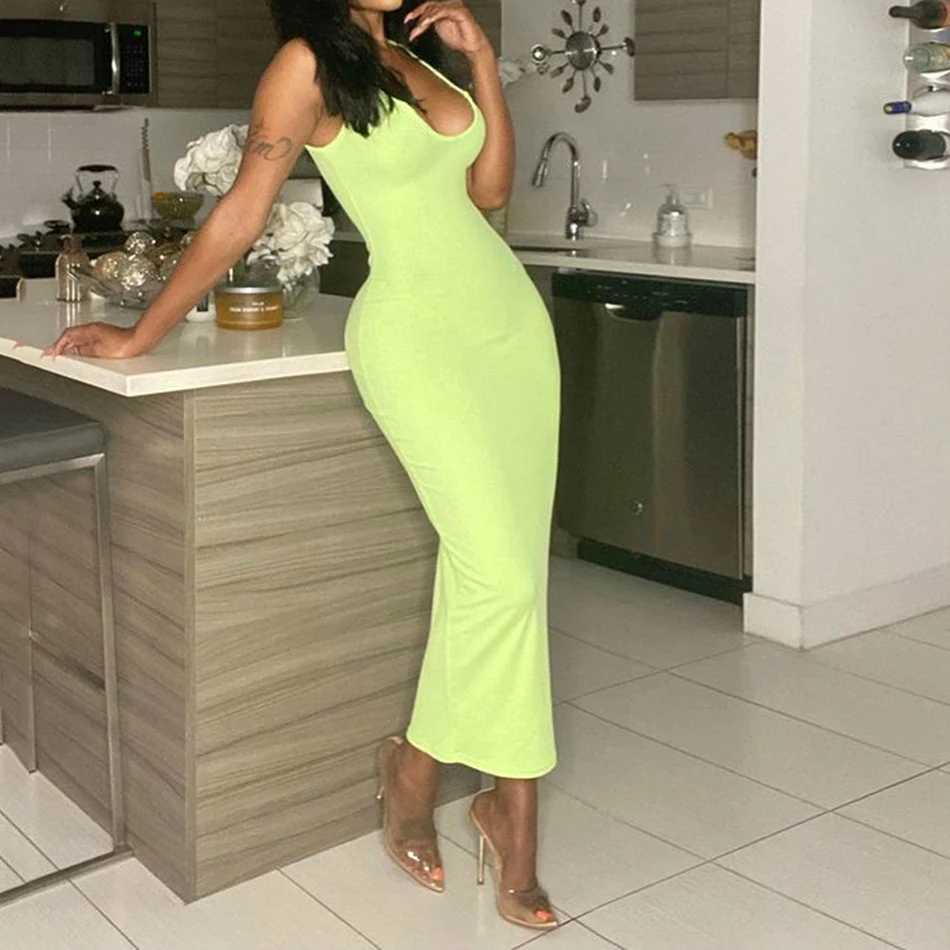 Free Shipping Sexy Sling Long Bandage Dress Women Summer V-neck Sleeveless Bodycon Fashion Casual Vacation Long Dress Vestidos
Free Shipping Sexy Sling Long Bandage Dress Women Summer V-neck Sleeveless Bodycon Fashion Casual Vacation Long Dress Vestidos