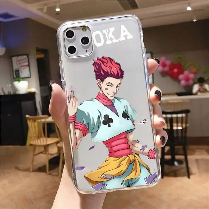 Hisoka Anime Hunter X hunter Phone Case Transparent soft For iphone 5 5s 5c se 6 6s 7 8 11 12 plus mini x xs xr pro max
Hisoka Anime Hunter X hunter Phone Case Transparent soft For iphone 5 5s 5c se 6 6s 7 8 11 12 plus mini x xs xr pro max