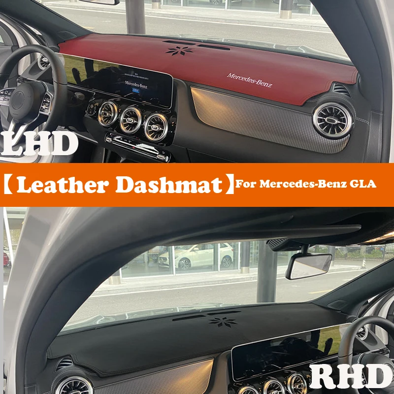 Leather Dashmat Accessories Car-Styling Dashboard Covers Pad Dash Mat Sunshade For Mercedes-Benz GLA Class H247 GLA200 220 260
Leather Dashmat Accessories Car-Styling Dashboard Covers Pad Dash Mat Sunshade For Mercedes-Benz GLA Class H247 GLA200 220 260