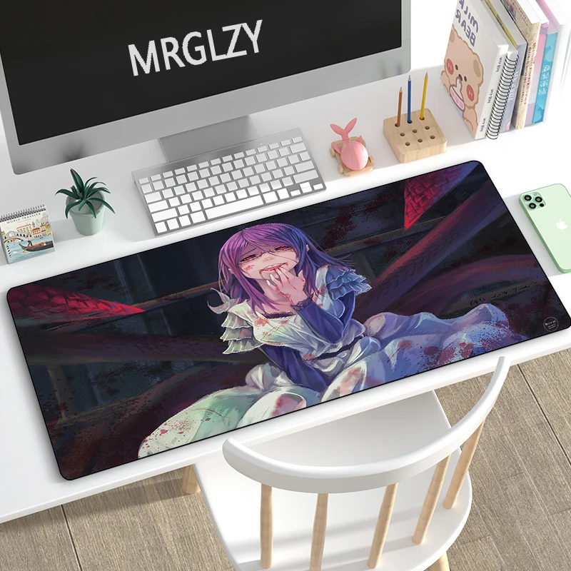 Большой компьютерный коврик для мыши MRGLZY, размер 300*800 мм, с рисунком аниме «Токийский Гуль», большой размер, игровой периферийный коврик для мыши, компьютерные аксессуары, Настольный коврик
Большой компьютерный коврик для мыши MRGLZY, размер 300*800 мм, с рисунком аниме «Токийский Гуль», большой размер, игровой периферийный коврик для мыши, компьютерные аксессуары, Настольный коврик