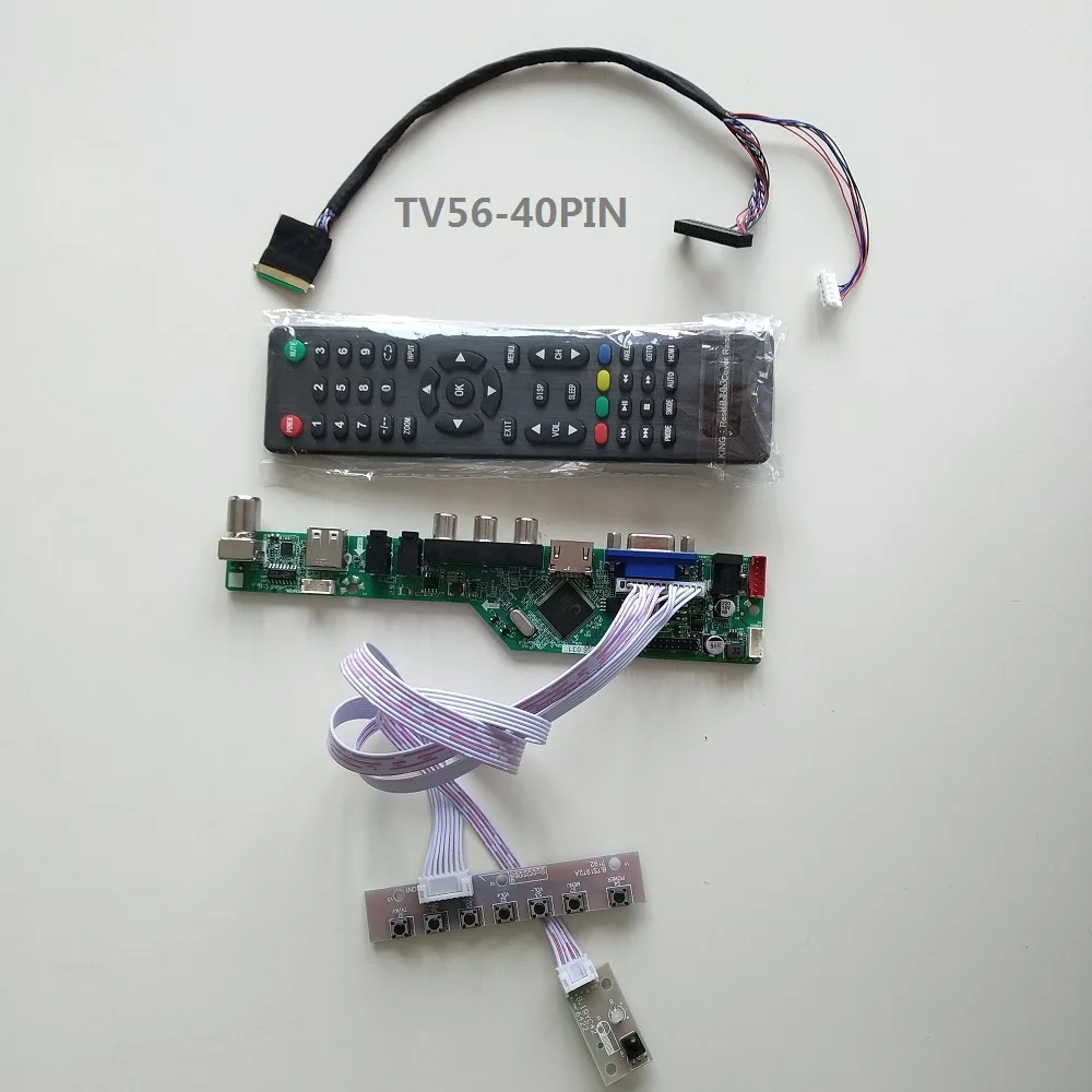 For LP156WH3-TLTA/LP156WH3-TLT1 1366X768 15.6" panel card SCREEN TV HDMI-compatible LED USB VGA AV LCD Controller Board display
For LP156WH3-TLTA/LP156WH3-TLT1 1366X768 15.6" panel card SCREEN TV HDMI-compatible LED USB VGA AV LCD Controller Board display