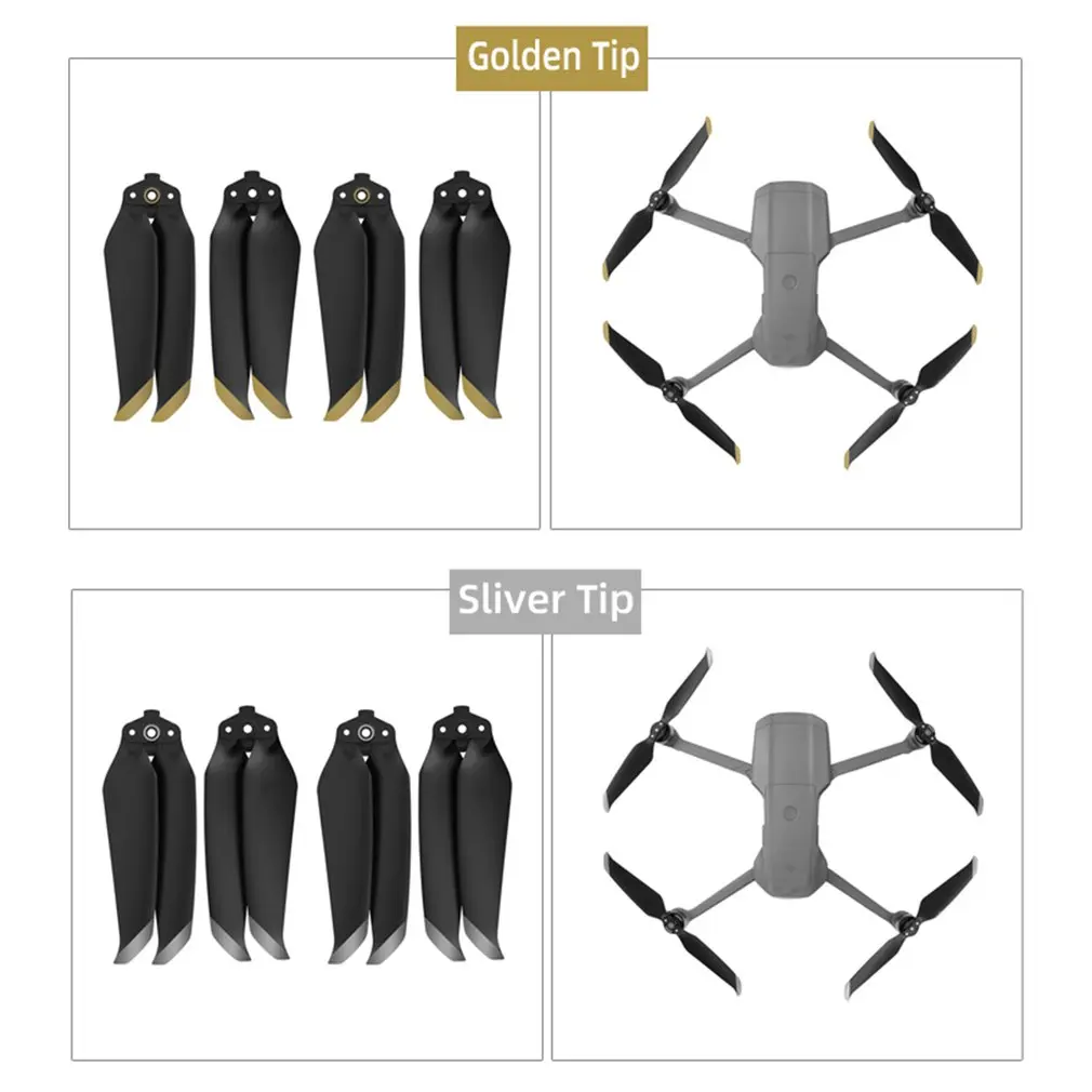 1 Pair 7238F Propeller For Mavic Air 2 Quick Release Blade Props For Dji Mavic Air 2 Drone Accessories 
1 Pair 7238F Propeller For Mavic Air 2 Quick Release Blade Props For Dji Mavic Air 2 Drone Accessories