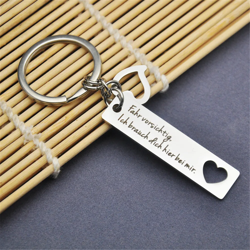 Drive Safe Keychain Fahr Vorsichtig Ich Brauch Valentine's Day Gift Best Friend Boyfriend Girlfriend Trucker Gift
Drive Safe Keychain Fahr Vorsichtig Ich Brauch Valentine's Day Gift Best Friend Boyfriend Girlfriend Trucker Gift