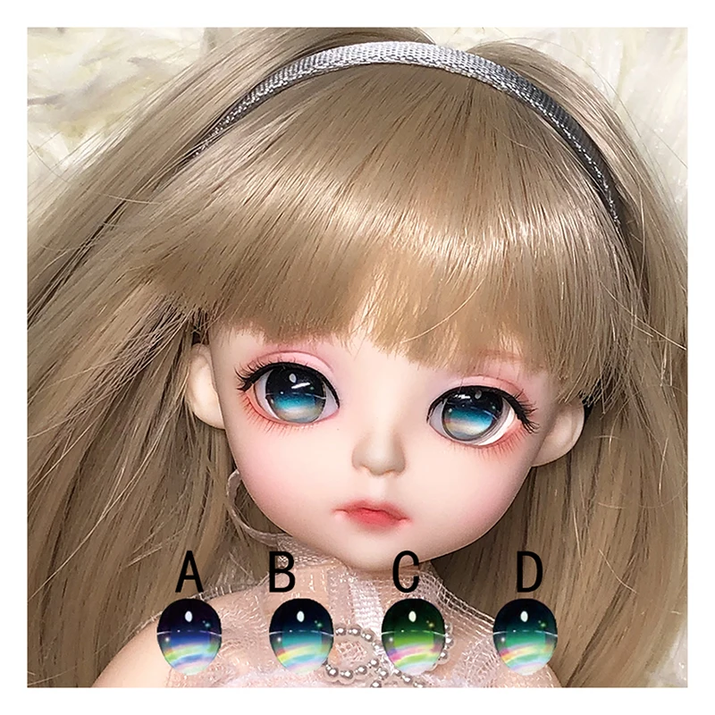 BJD кукольные глаза 10 мм-24 мм Мультяшные для 1/8 1/6 1/4 1/3 DD аксессуары кукол SD 4 цветов