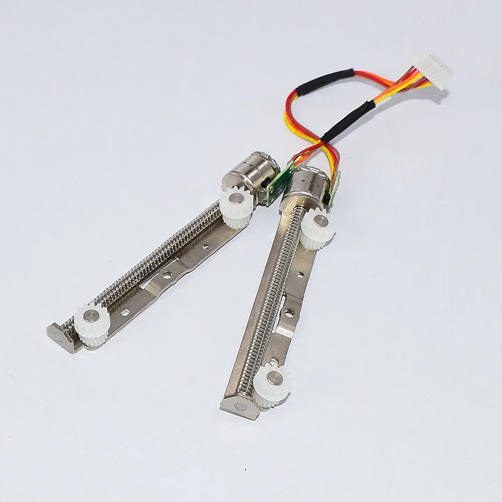 2pcs/lot 10mm Precision 2-Phase 4-Wire Stepper Motor ,55mm Long Linear Screw Gear Shaft With two transmission gears
2pcs/lot 10mm Precision 2-Phase 4-Wire Stepper Motor ,55mm Long Linear Screw Gear Shaft With two transmission gears