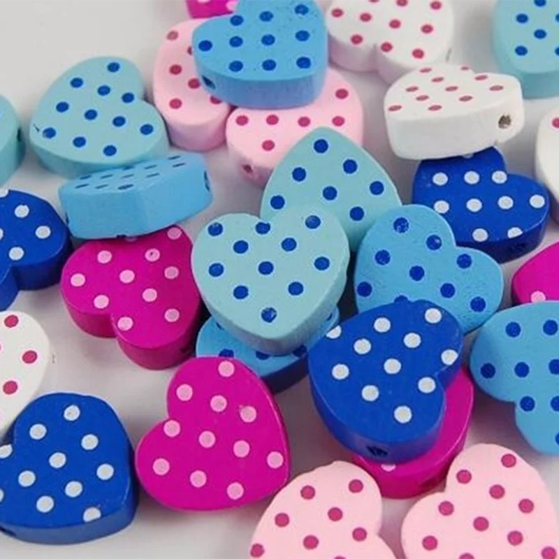 20 Pcs Love Heart Wooden Beads for DIY Jewelry Making Crafts Kids Toys Teething Spacer Beading Beads Jewlery Making Supplies
20 Pcs Love Heart Wooden Beads for DIY Jewelry Making Crafts Kids Toys Teething Spacer Beading Beads Jewlery Making Supplies
