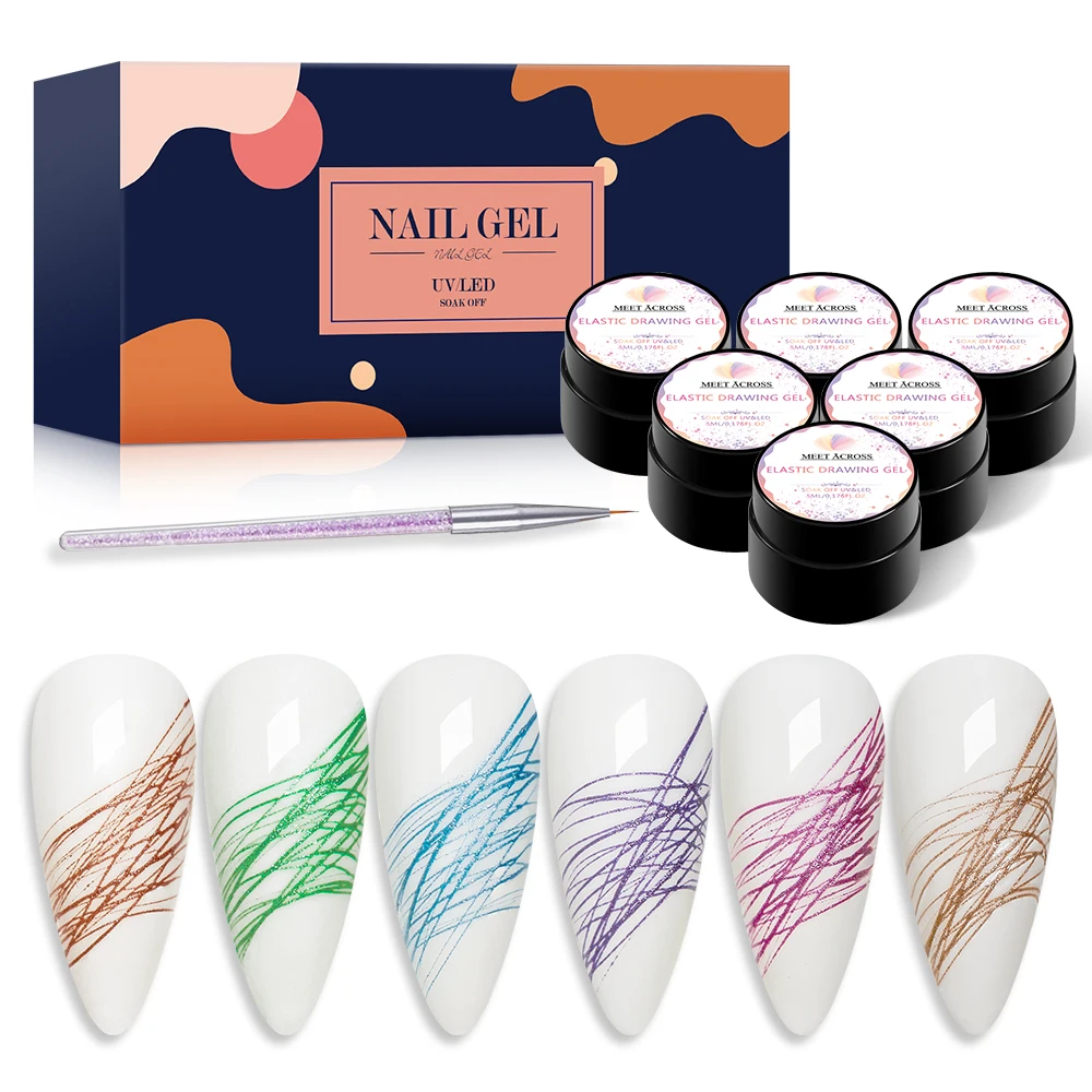 Nail Painting Gel Polish Set Pulling Silk Point To Line Spider Creative Wire Drawing Nail Gel Kit Soak Off Nail Art Tips Salon
Nail Painting Gel Polish Set Pulling Silk Point To Line Spider Creative Wire Drawing Nail Gel Kit Soak Off Nail Art Tips Salon