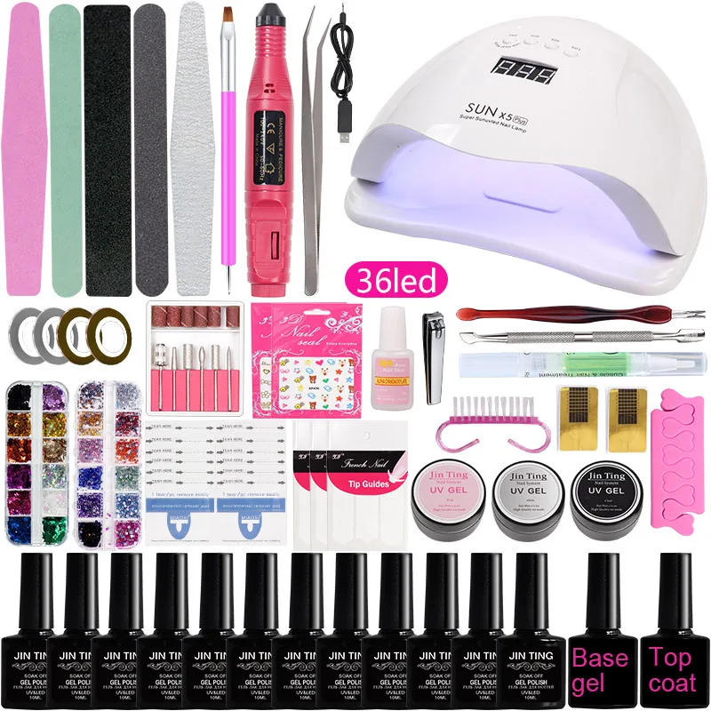Beginner Nail Beauty Tool Set DIY Novice Manicure Set Full Set Wholesale Customization 2021 polygel nail kit
Beginner Nail Beauty Tool Set DIY Novice Manicure Set Full Set Wholesale Customization 2021 polygel nail kit