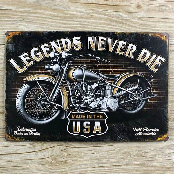 Legends Never Die Metal Tin Sign Plaque Bar Pub Vintage Retro Wall Decor Poster Home Club Tavern
Legends Never Die Metal Tin Sign Plaque Bar Pub Vintage Retro Wall Decor Poster Home Club Tavern