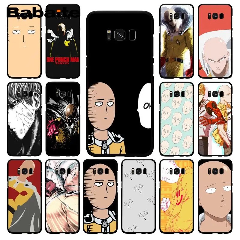 Babaite аниме отбеливатель One Punch Man чехол для телефона Samsung Galaxy S10E S7 Edge S9 S8 S10plus S6 S10Lite S20