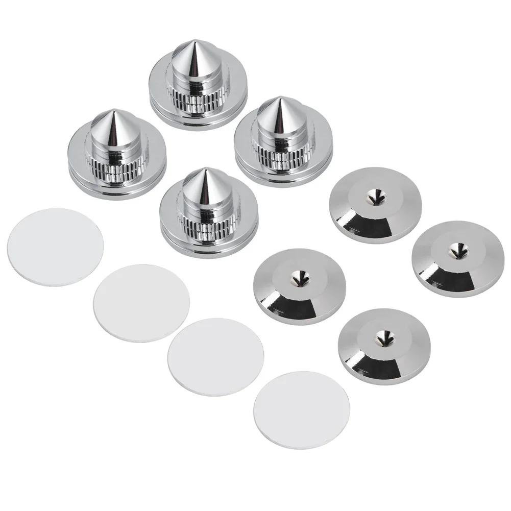 4 Pcs HiFi Speaker Isolation Spikes AMP DAC CD Feet Cones Stand Base Pads Shockproof
4 Pcs HiFi Speaker Isolation Spikes AMP DAC CD Feet Cones Stand Base Pads Shockproof