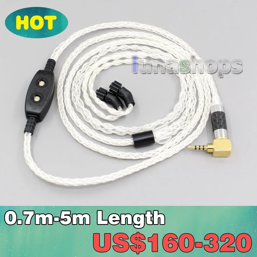 8 ядер 99% чистый телефон кабель для AKR03 Roxxane JH Audio JH24 Layla Angie AK380 AK240 LN006404 | Электроника